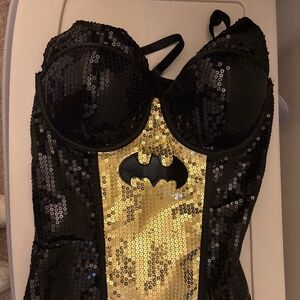 Brand new Batman Logo Corset! Medium to Large!!